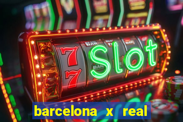 barcelona x real madrid multicanais
